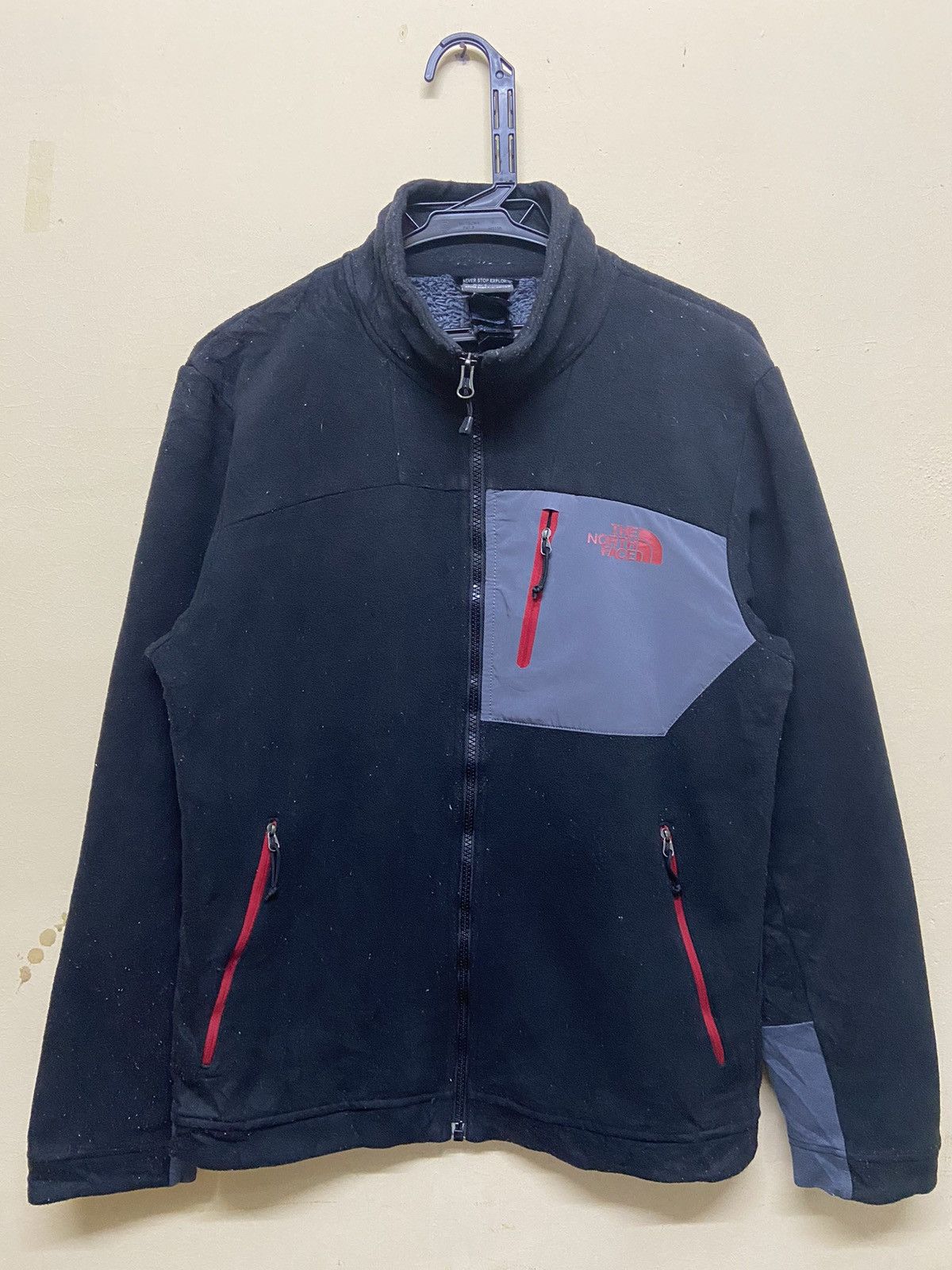 The North Face × Vintage The North Face FullZip Fleece Sweater Size US S / EU 44-46 / 1 - 1 Thumbnail