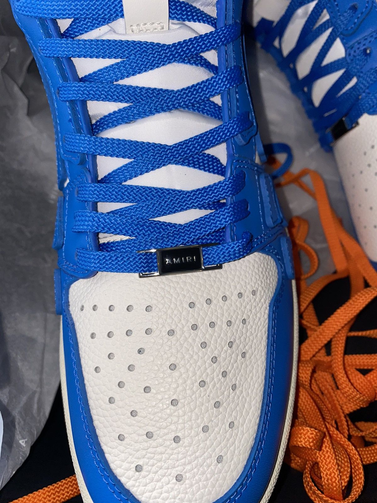Amiri Amiri Soho NYC Flagship Exclusive Skel Top Hi Sneakers Size US 11 / EU 44 - 5 Thumbnail
