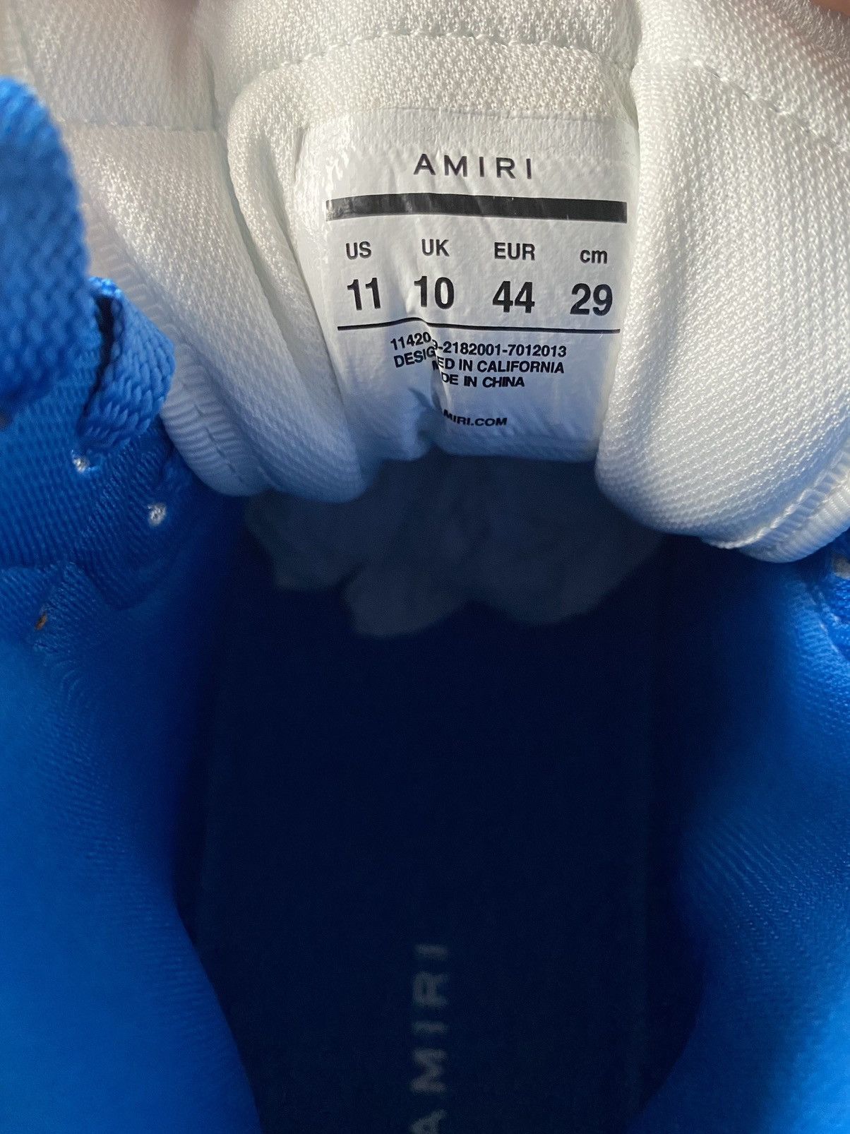 Amiri Amiri Soho NYC Flagship Exclusive Skel Top Hi Sneakers Size US 11 / EU 44 - 8 Thumbnail