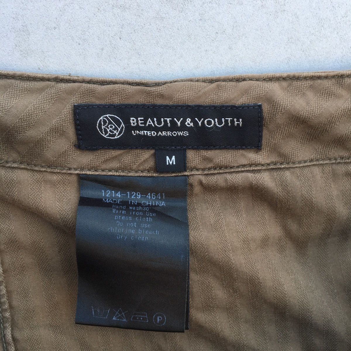BEAUTY&YOUTH Beauty&Youty by United Arrows Hickory Pants Regular Size US 33 - 11 Thumbnail