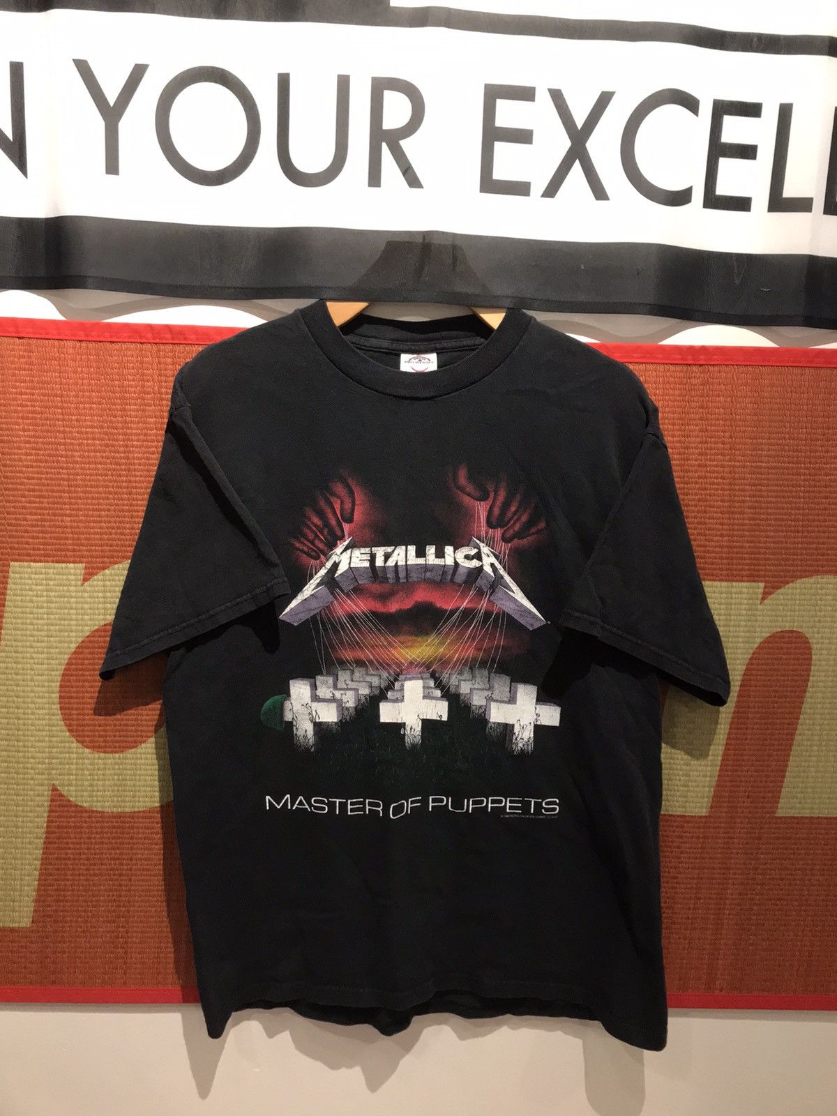 Vintage 1994 vintage Metallica master of puppets metal rock band Grailed