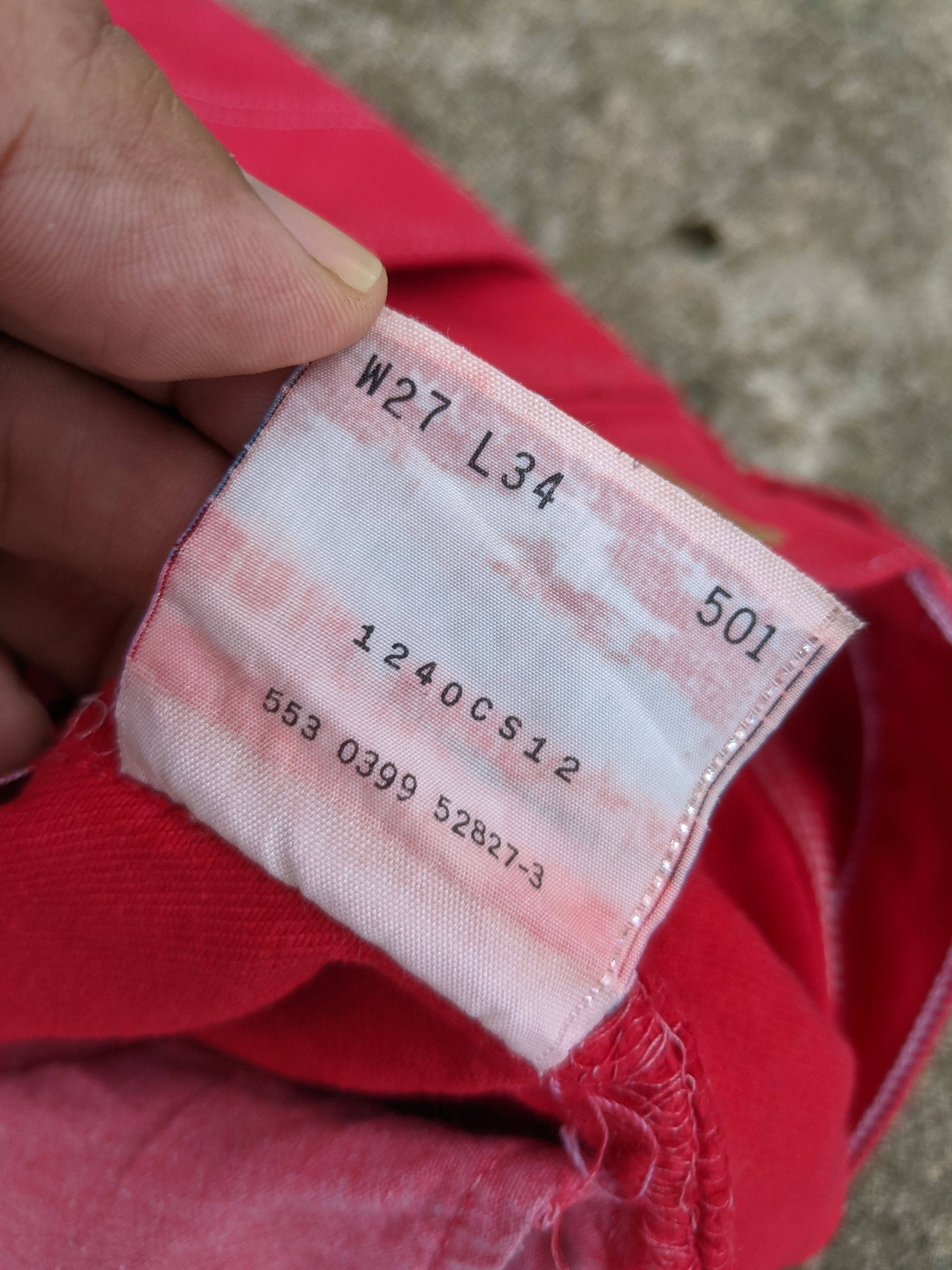 Levi's Vintage Levi's 501 denim pants Size US 26 / EU 42 - 11 Thumbnail