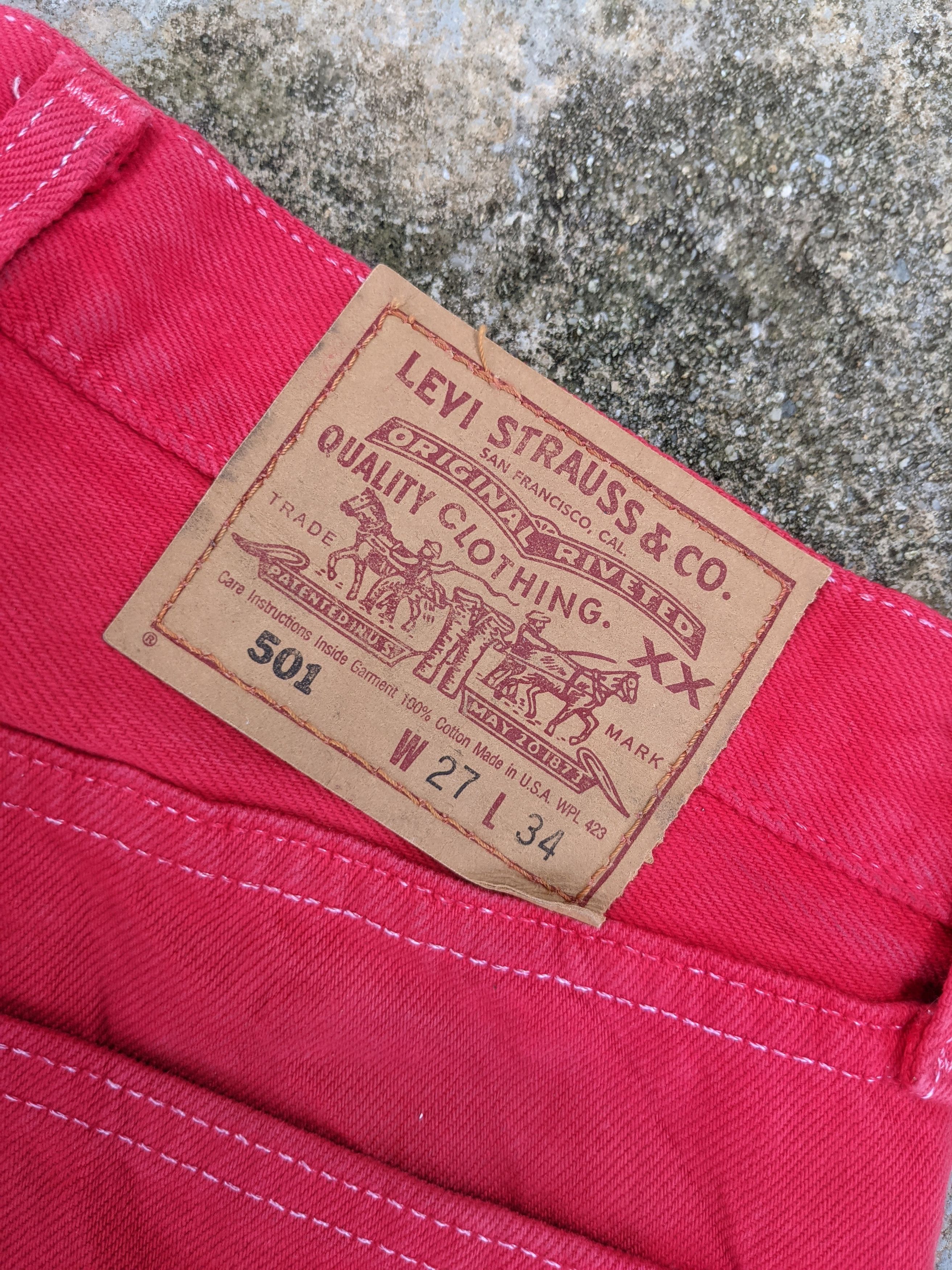 Levi's Vintage Levi's 501 denim pants Size US 26 / EU 42 - 10 Thumbnail