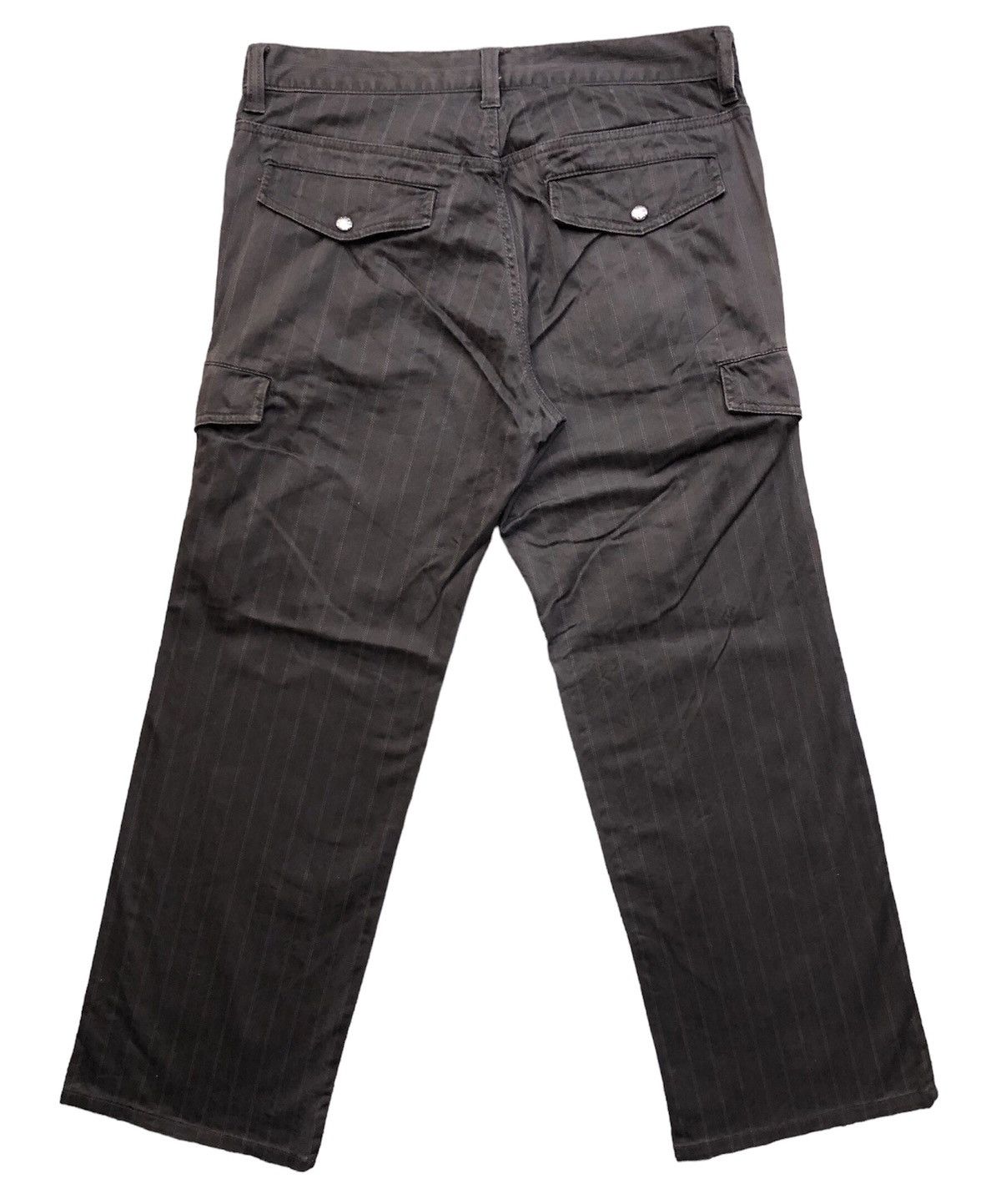 Japanese Brand Urban Collection Stripe Cargo Pants Size US 34 / EU 50 - 2 Thumbnail