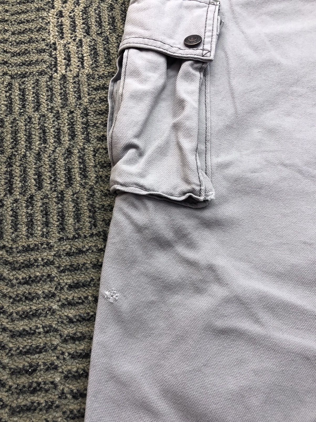 Japanese Brand Vintage Evenriver Stain/Distressed Cargo Pants Size US 35 - 18 Thumbnail
