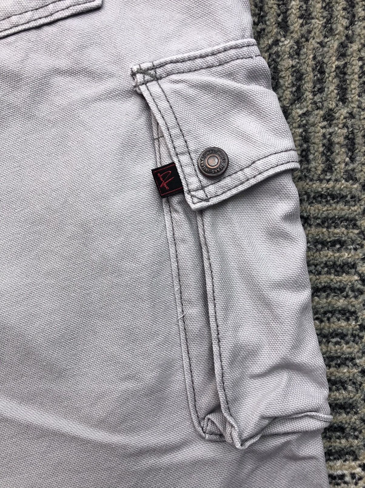 Japanese Brand Vintage Evenriver Stain/Distressed Cargo Pants Size US 35 - 17 Thumbnail