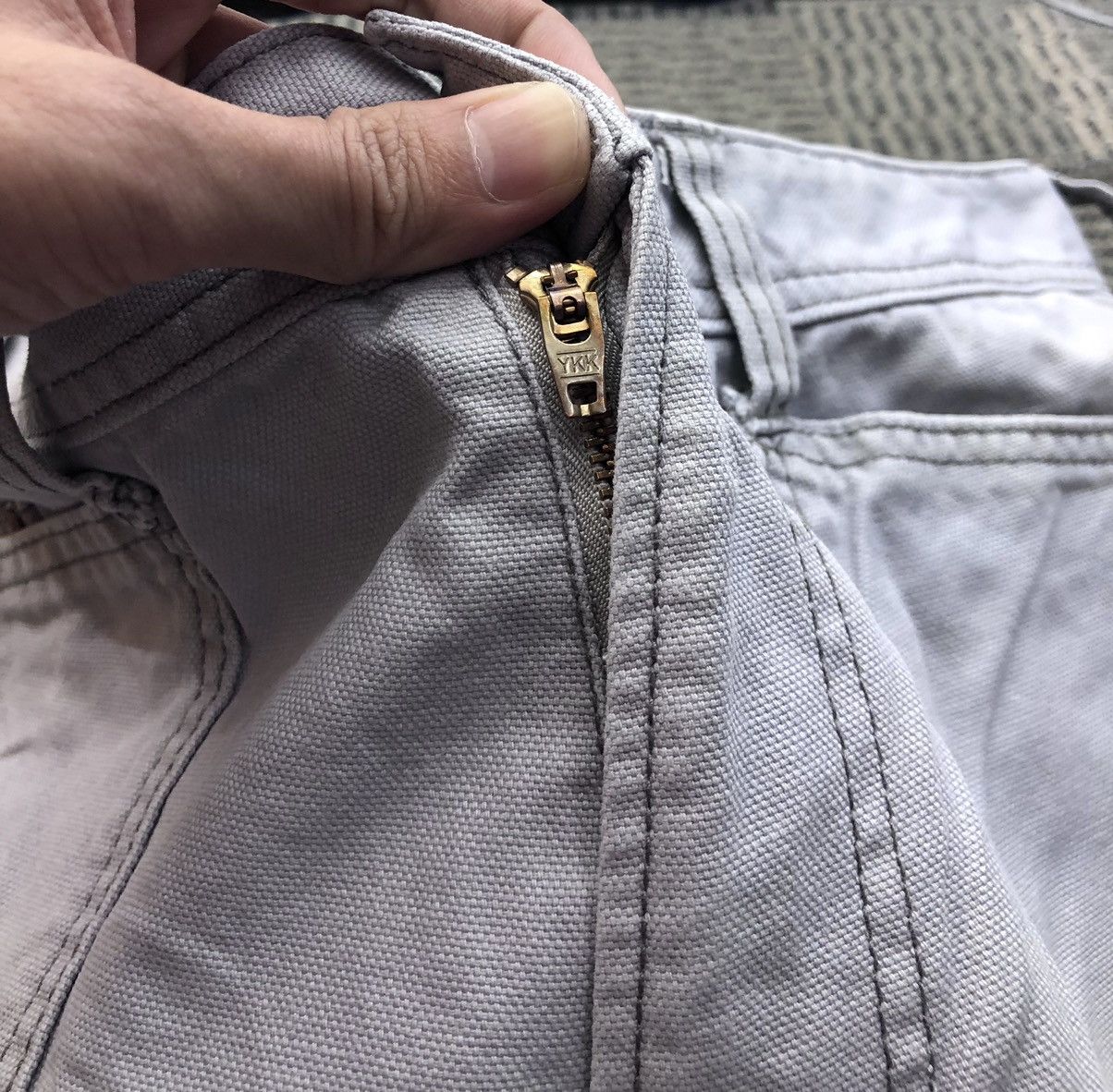 Japanese Brand Vintage Evenriver Stain/Distressed Cargo Pants Size US 35 - 7 Thumbnail