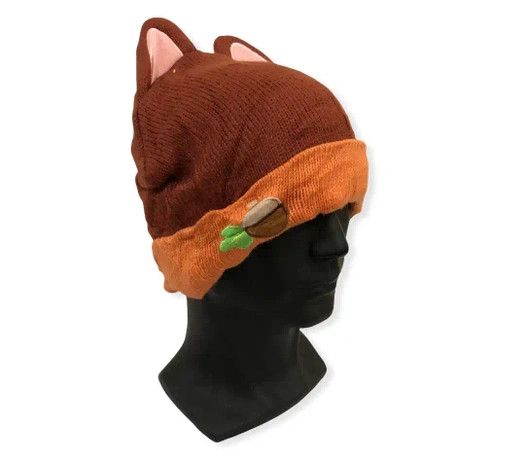 image of Cartoon Network x Disney Chip And Dale Cartoon Costume Beanie Hat, Men's