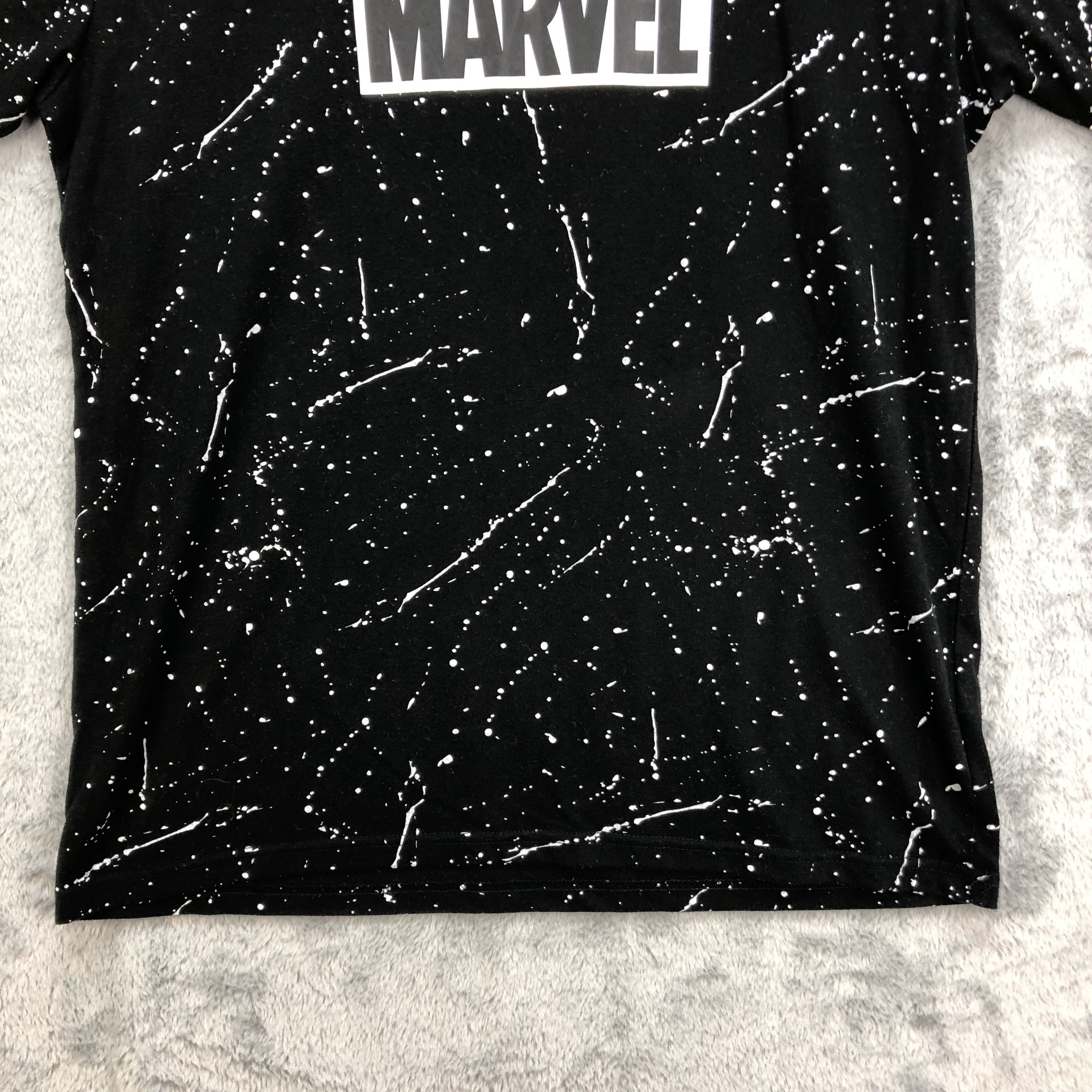 Marvel Comics MARVEL Box Logo Splatter T Shirts #6021-218 Size US XL / EU 56 / 4 - 3 Thumbnail