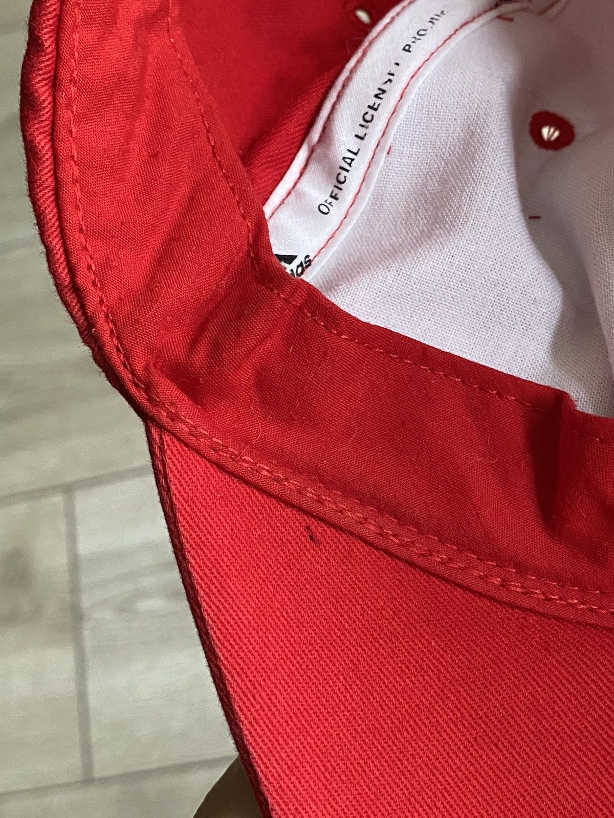 Vintage Vintage Adidas Liverpool Cap Size ONE SIZE - 8 Thumbnail