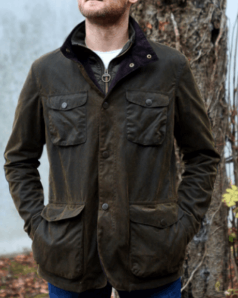 Barbour size M ~BARBOUR OGSTON WAX Jacket MSRP$625 Size US M / EU 48-50 / 2 - 12 Thumbnail