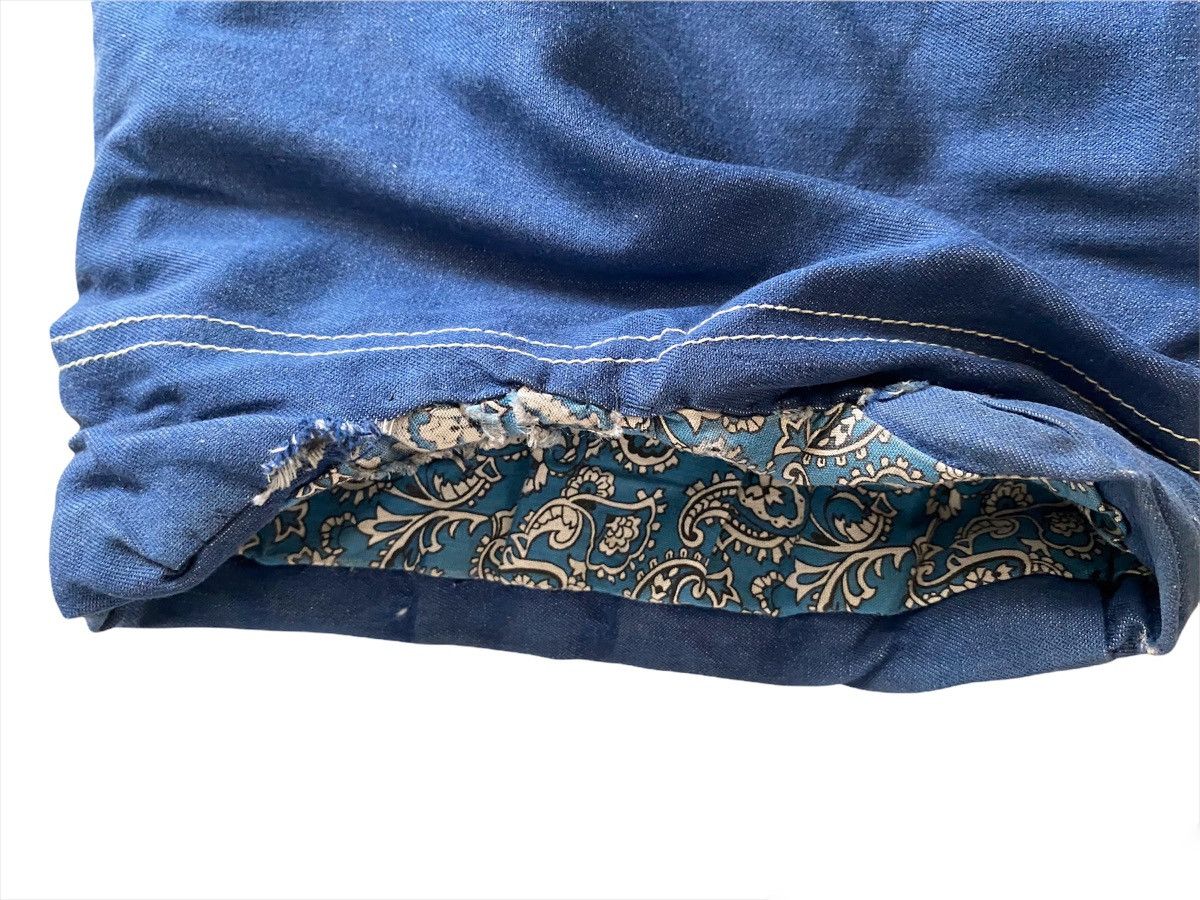 Blue Blue Japan × Japanese Brand Vintage🇯🇵Dyen kimono Japan Indigo style Visvim kapital design Size US L / EU 52-54 / 3 - 7 Thumbnail