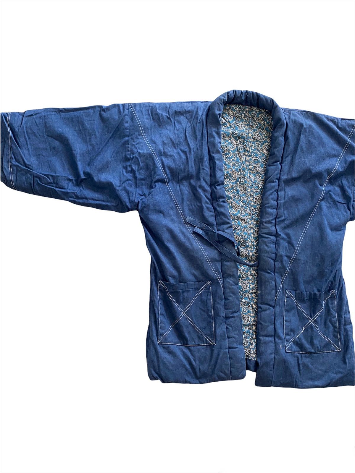 Vintage🇯🇵Dyen kimono Japan Indigo style Visvim kapital design
