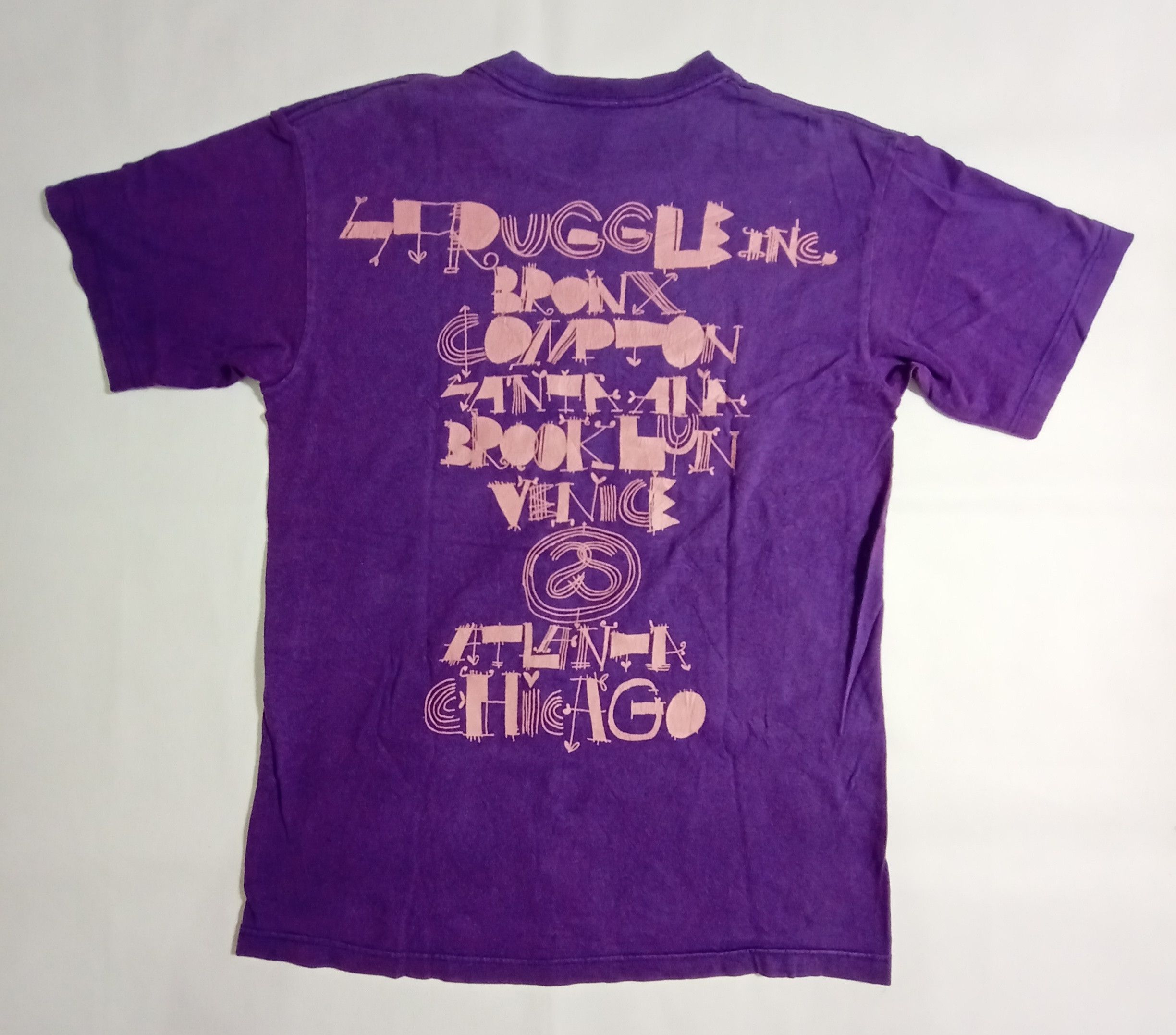 Stussy Vintage Stussy New York Los Angeles Tokyo etc Logo Shirt Size US S / EU 44-46 / 1 - 2 Thumbnail
