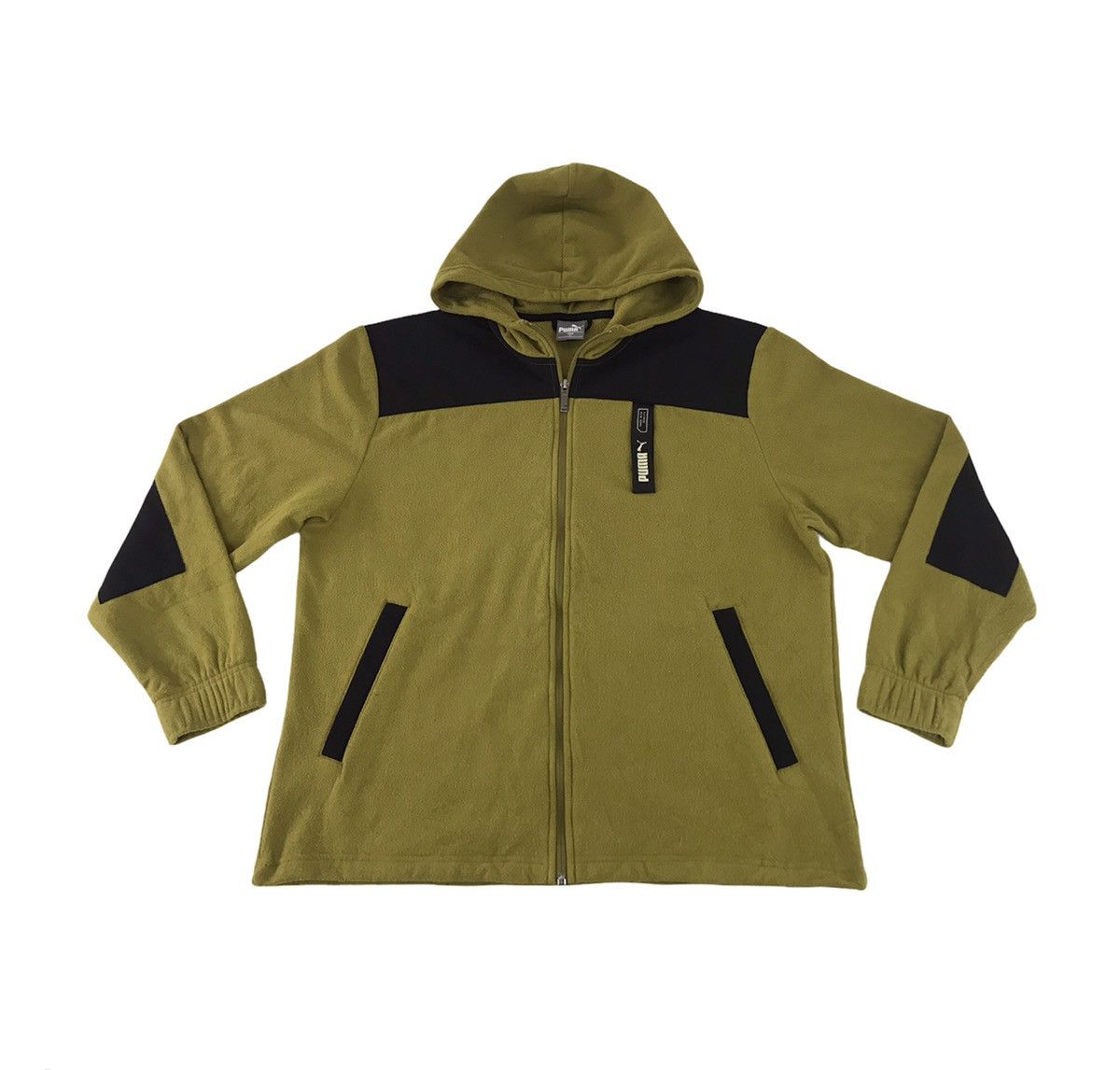 Puma Puma Fleece Sweatshirt Zip Up Design Unisex Wear Size XL Size US L / EU 52-54 / 3 - 1 Thumbnail