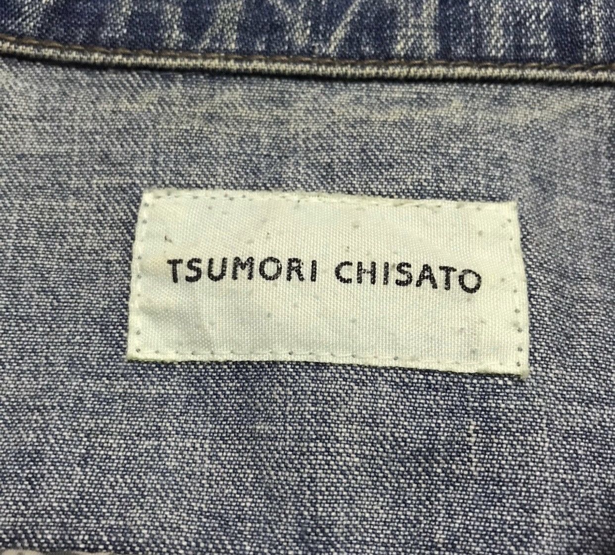 Issey Miyake × Vintage Vintage Tsumori Chisato Issey Miyake Denim Jacket Size XS / US 0-2 / IT 36-38 - 7 Thumbnail