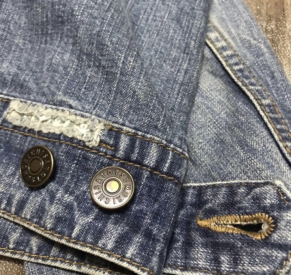 Issey Miyake × Vintage Vintage Tsumori Chisato Issey Miyake Denim Jacket Size XS / US 0-2 / IT 36-38 - 5 Thumbnail