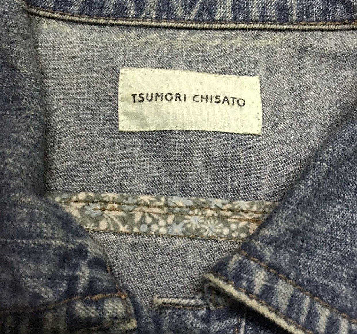 Issey Miyake × Vintage Vintage Tsumori Chisato Issey Miyake Denim Jacket Size XS / US 0-2 / IT 36-38 - 6 Thumbnail