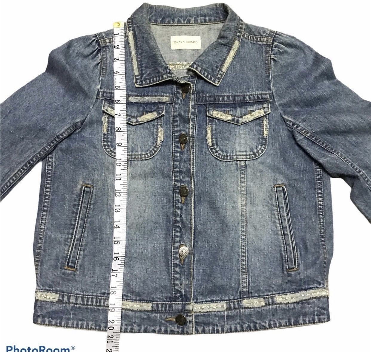 Issey Miyake × Vintage Vintage Tsumori Chisato Issey Miyake Denim Jacket Size XS / US 0-2 / IT 36-38 - 11 Thumbnail