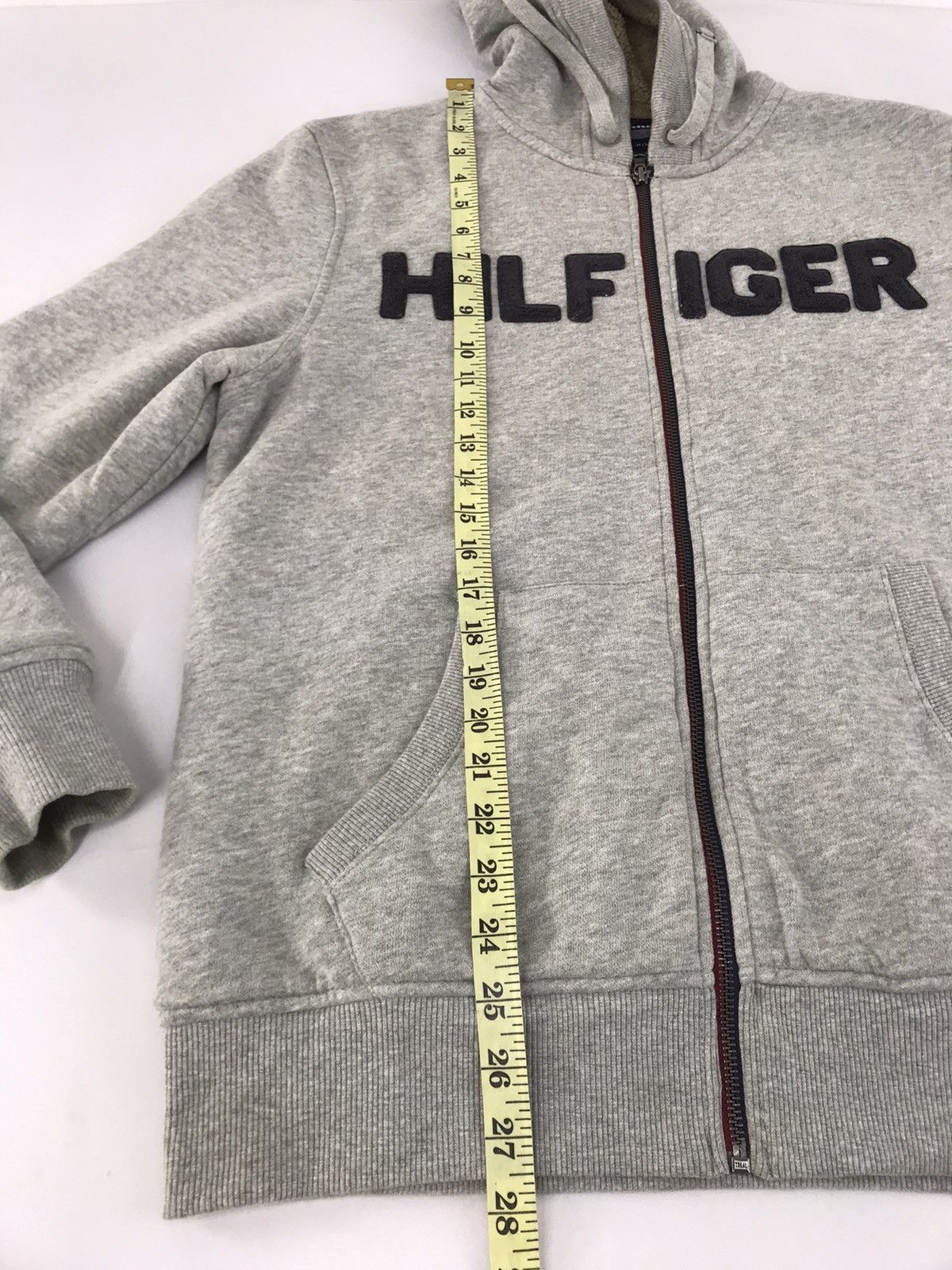 Tommy Hilfiger Tommy Hilfiger Spell Out Sweatshirt Hoodies Sherpa Inner Size US M / EU 48-50 / 2 - 12 Thumbnail