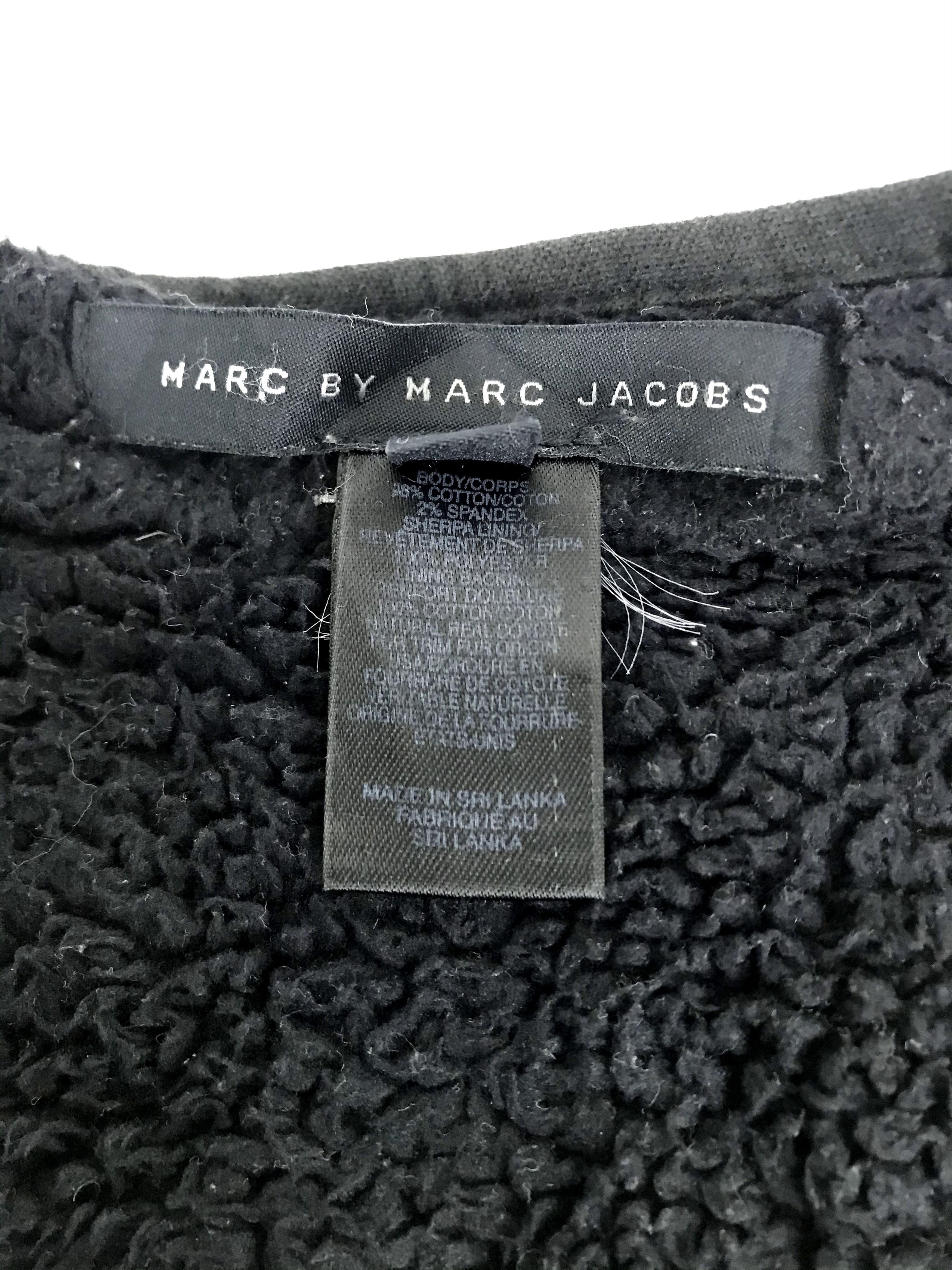 Designer Vintage Marc Jacobs Sherpa Inner Work Wear Parka Jacket Size S / US 4 / IT 40 - 6 Thumbnail