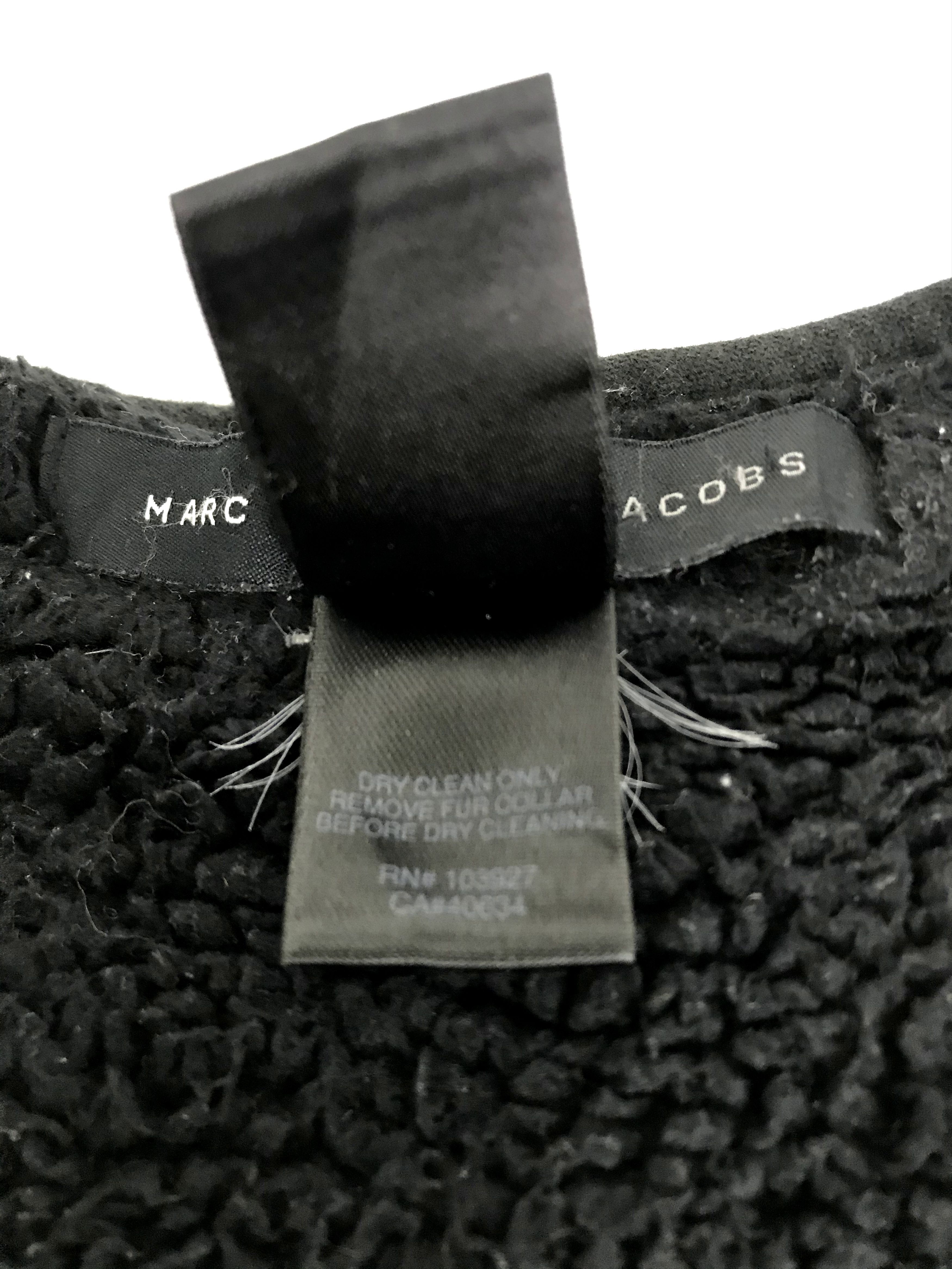 Designer Vintage Marc Jacobs Sherpa Inner Work Wear Parka Jacket Size S / US 4 / IT 40 - 7 Thumbnail
