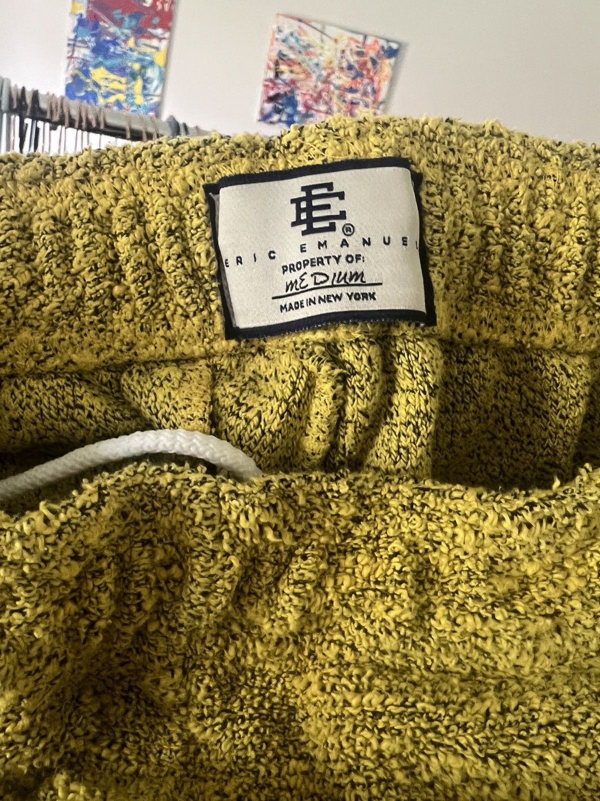 Eric Emanuel Eric Emanuel yellow with navy EE Boucle medium Size US 30 / EU 46 - 4 Thumbnail