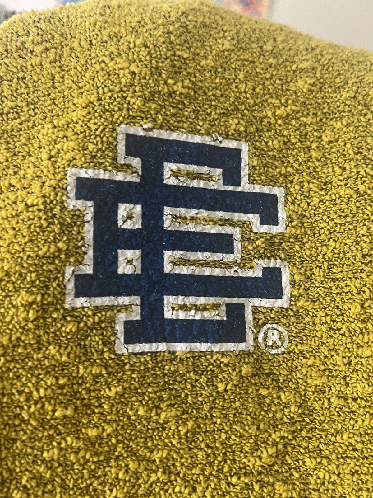 Eric Emanuel Eric Emanuel yellow with navy EE Boucle medium Size US 30 / EU 46 - 3 Thumbnail