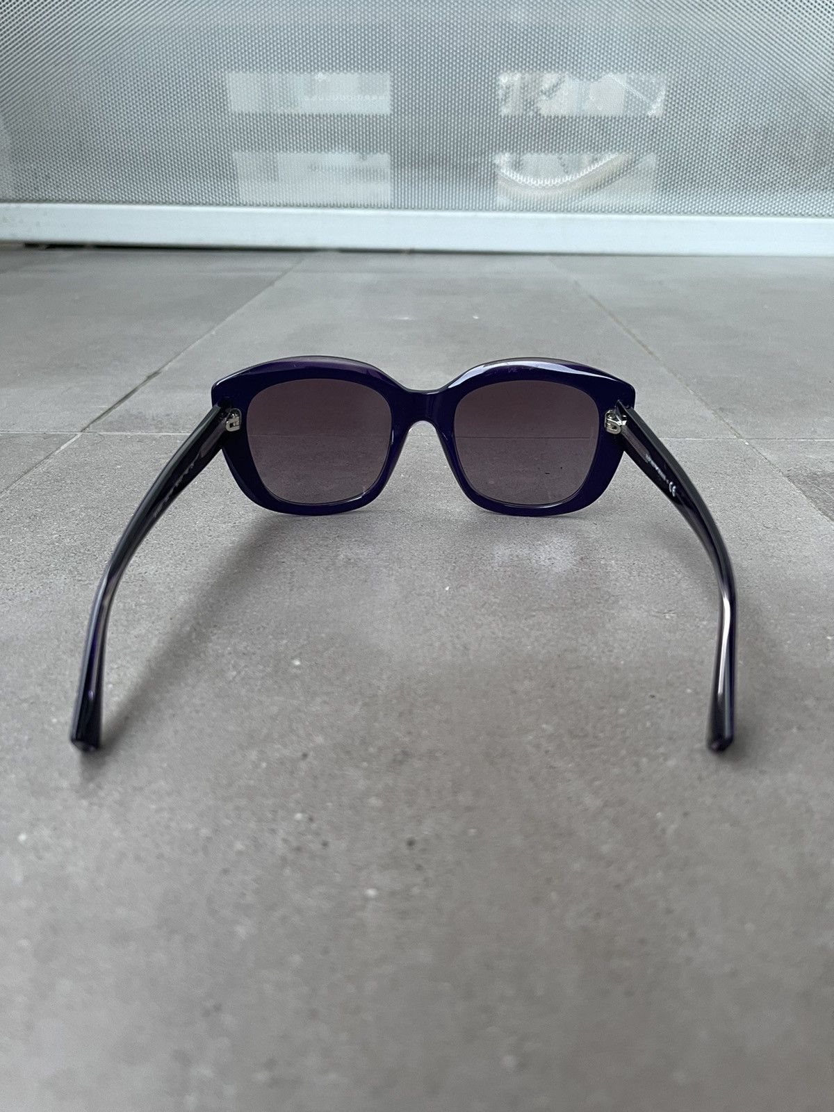 Emporio Armani Emporio Armani EA4031 5221/8H Dark Violet Sunglasses Size ONE SIZE - 7 Thumbnail