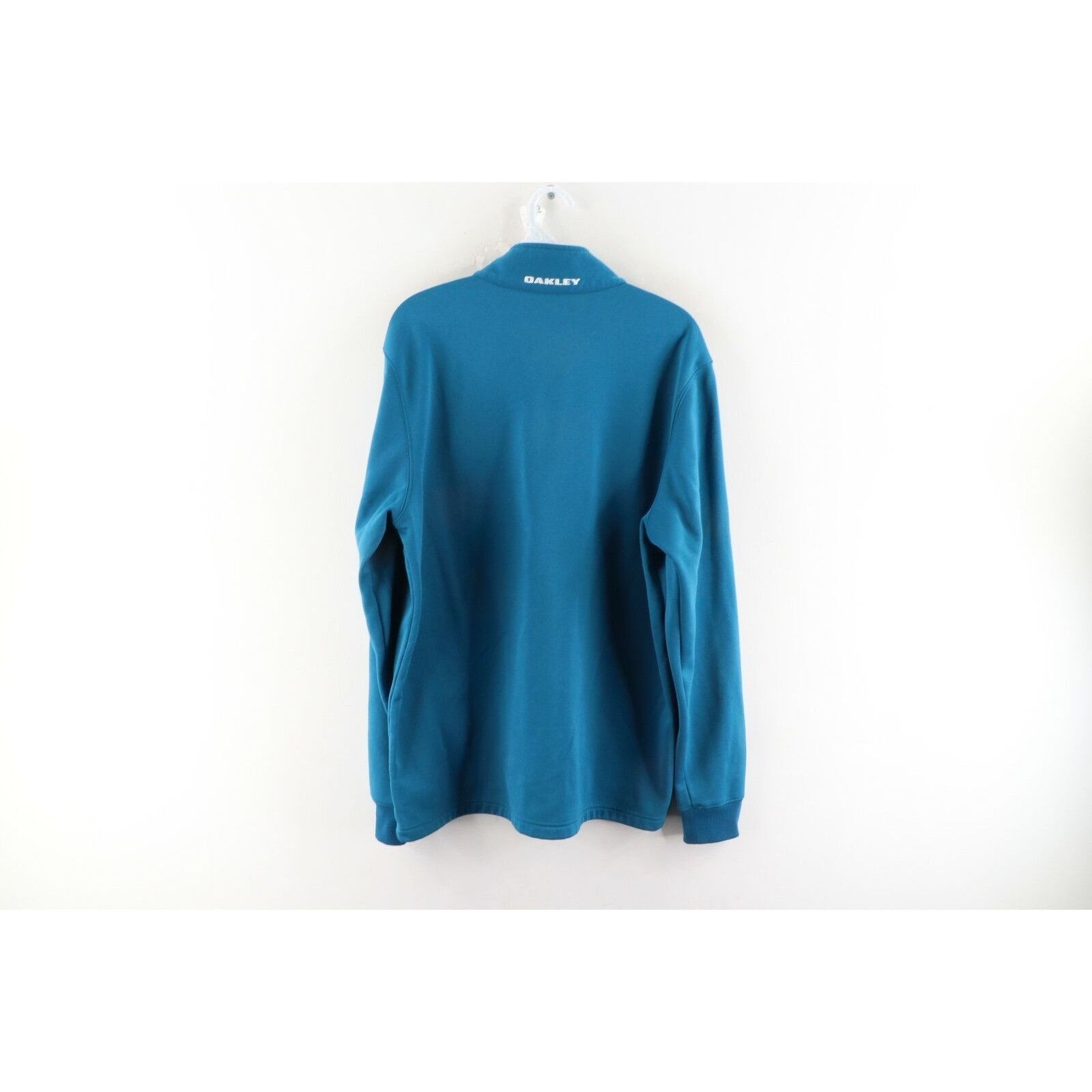 Oakley Oakley Stitched Logo Brushed Fleece Lined Half Zip Sweater Size US L / EU 52-54 / 3 - 5 Thumbnail
