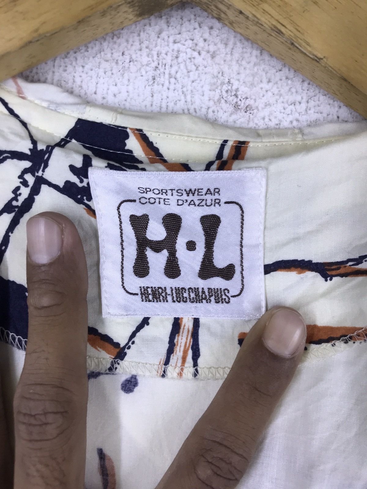 Designer RARE JAPANESE DESIGNER BRAND HENRI LUCCHAPUIS OVER PRINT Size US S / EU 44-46 / 1 - 12 Thumbnail