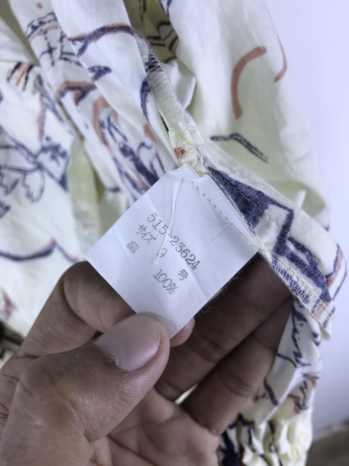 Designer RARE JAPANESE DESIGNER BRAND HENRI LUCCHAPUIS OVER PRINT Size US S / EU 44-46 / 1 - 13 Thumbnail