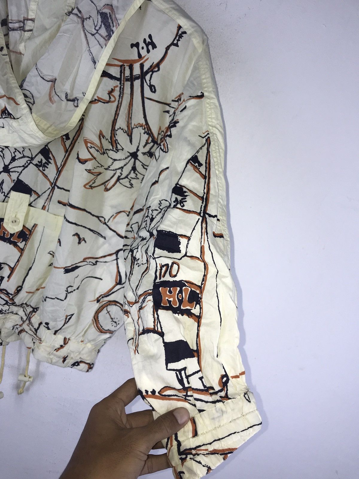Designer RARE JAPANESE DESIGNER BRAND HENRI LUCCHAPUIS OVER PRINT Size US S / EU 44-46 / 1 - 11 Thumbnail