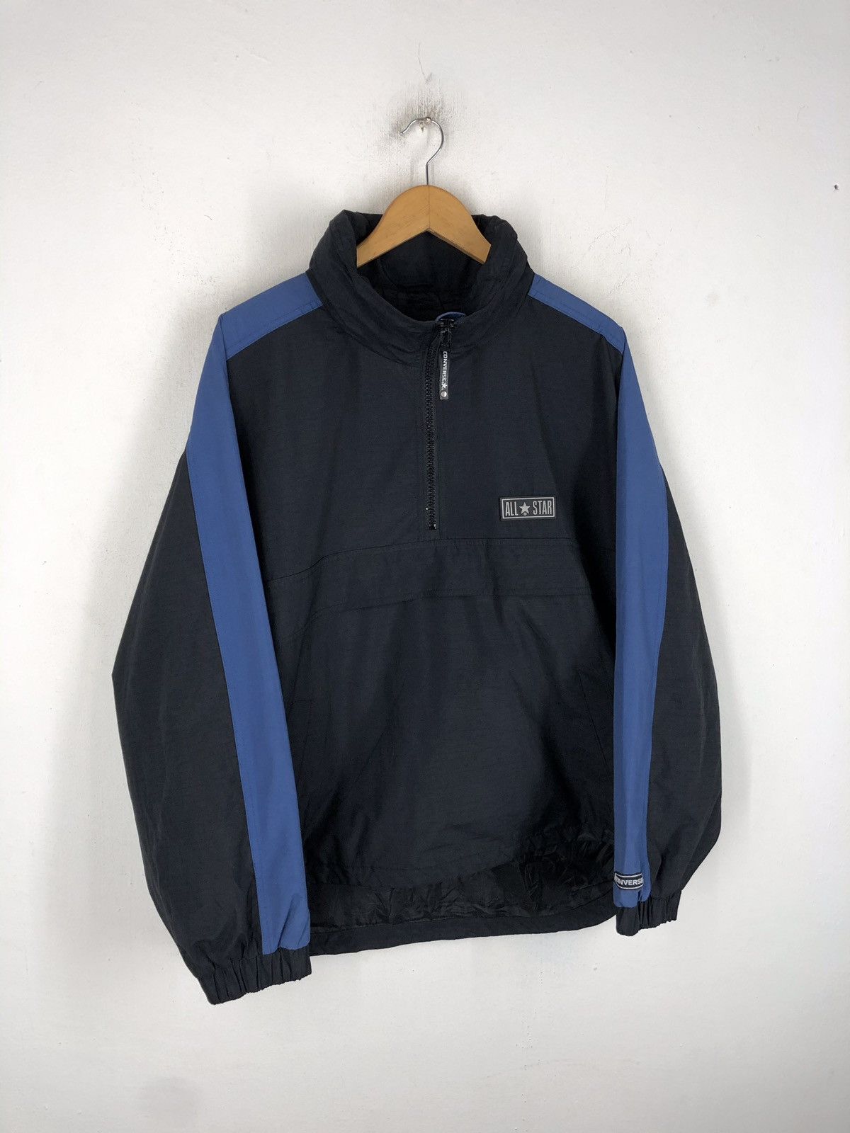Converse × Vintage VINTAGE 90s CONVERSE ALL STAR ANORAK OVERSIZED Size US M / EU 48-50 / 2 - 4 Thumbnail