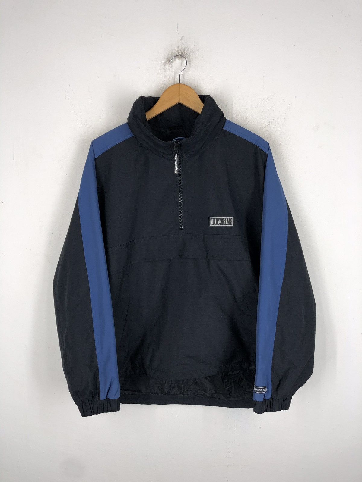 Converse × Vintage VINTAGE 90s CONVERSE ALL STAR ANORAK OVERSIZED Size US M / EU 48-50 / 2 - 1 Thumbnail