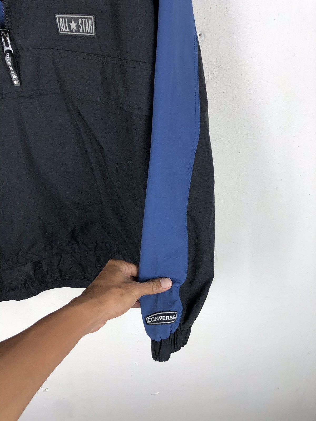 Converse × Vintage VINTAGE 90s CONVERSE ALL STAR ANORAK OVERSIZED Size US M / EU 48-50 / 2 - 8 Thumbnail