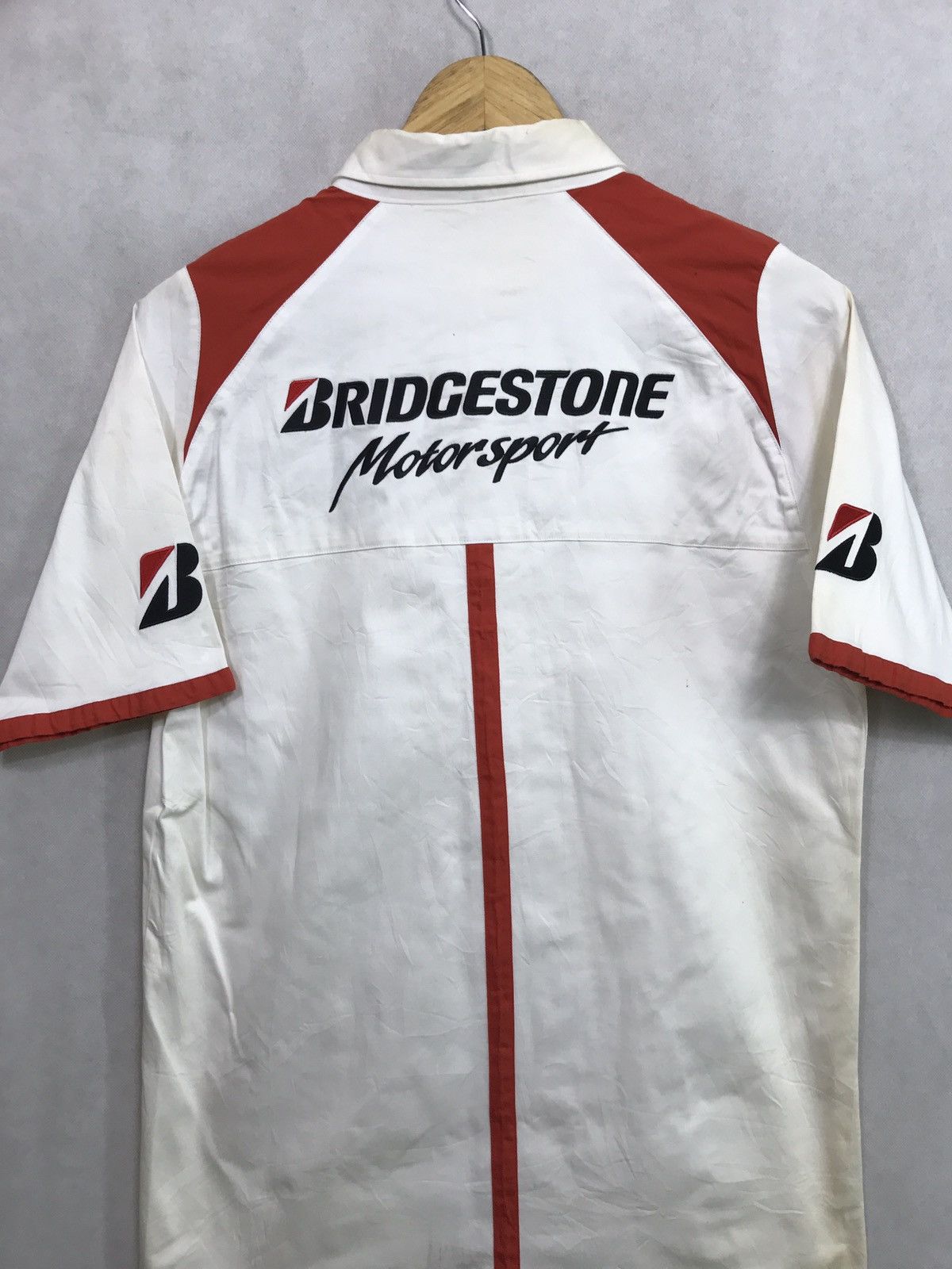 Sports Specialties BRIDGESTONE JAPAN MOTORSPORT RACING TEAM SHIRT Size US M / EU 48-50 / 2 - 4 Thumbnail