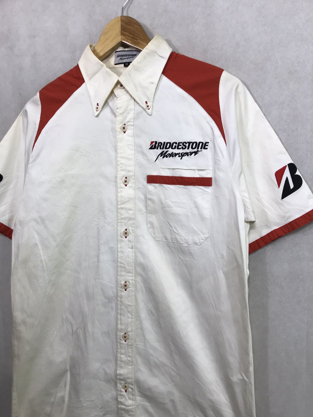 Sports Specialties BRIDGESTONE JAPAN MOTORSPORT RACING TEAM SHIRT Size US M / EU 48-50 / 2 - 3 Thumbnail