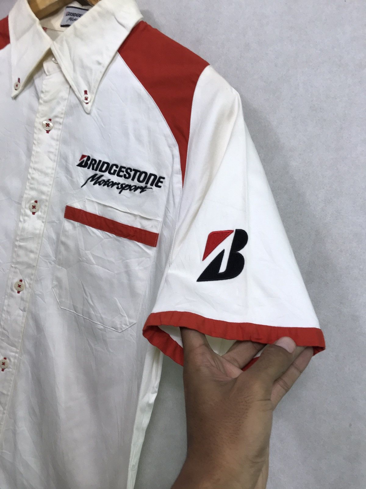 Sports Specialties BRIDGESTONE JAPAN MOTORSPORT RACING TEAM SHIRT Size US M / EU 48-50 / 2 - 5 Thumbnail