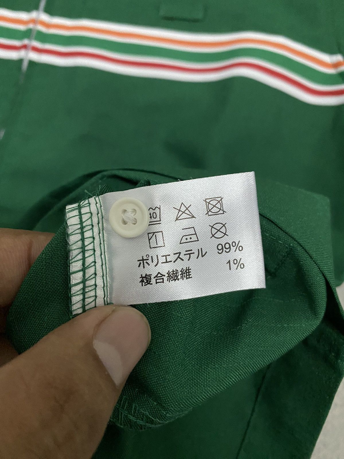 Japanese Brand × Vintage Vintage 7 Eleven Uniform Workers Zipper Shirt Size US M / EU 48-50 / 2 - 7 Thumbnail