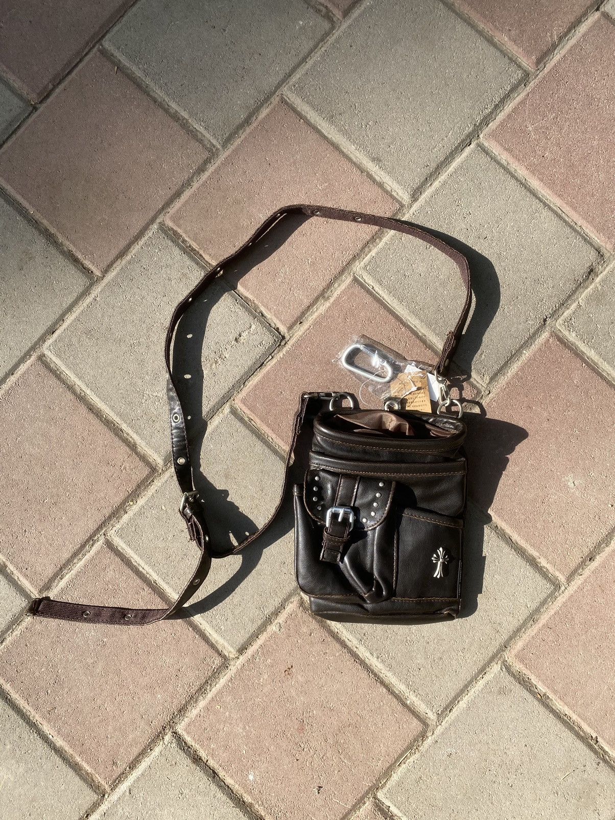 image of Archival Clothing x Vintage Fabric Collection Vintage Japan Bag in Brown, Men's