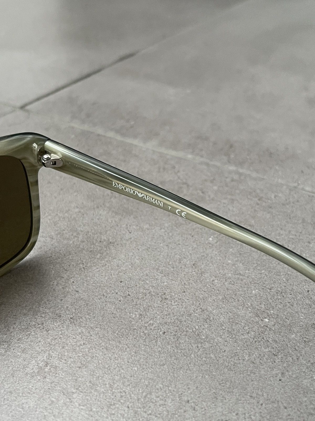 Armani × Emporio Armani × Giorgio Armani Emporio Armani EA4002 5057/73 Swamp Green Sunglasses Size ONE SIZE - 10 Thumbnail