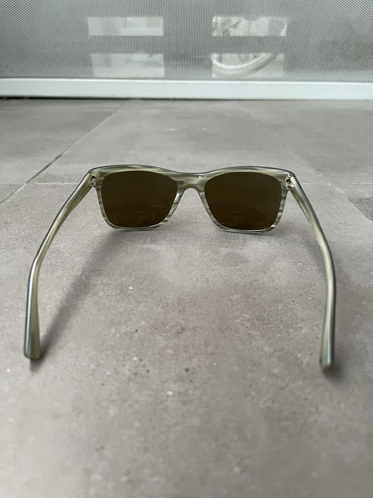 Armani × Emporio Armani × Giorgio Armani Emporio Armani EA4002 5057/73 Swamp Green Sunglasses Size ONE SIZE - 8 Thumbnail