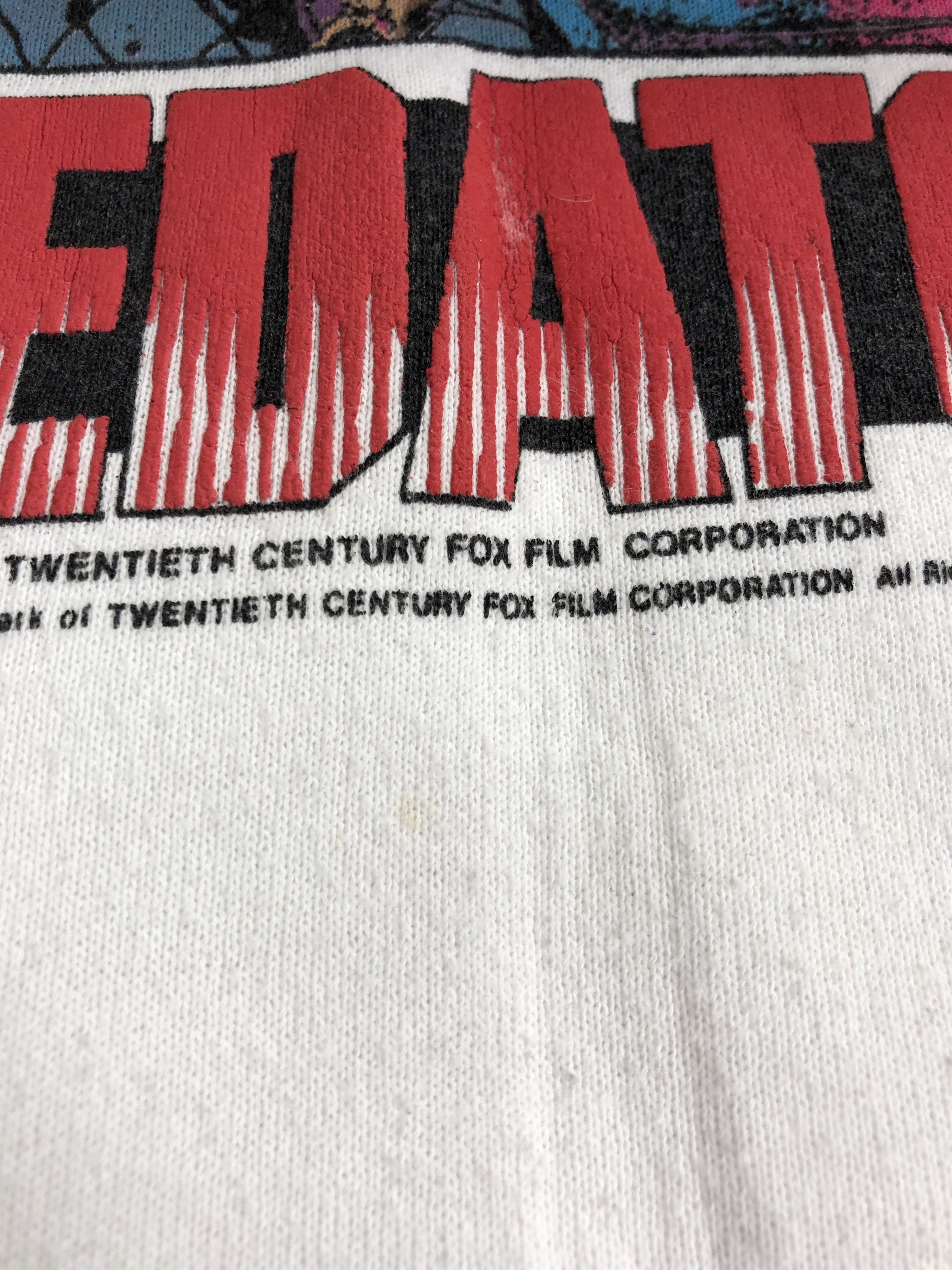 Vintage Vintage 1987 Predator Schwarzenegger (Fight Club Jurassic) Size US XL / EU 56 / 4 - 6 Thumbnail