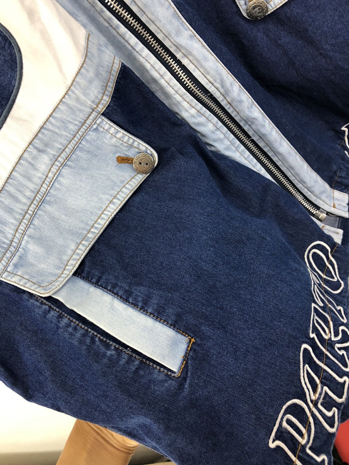 Vintage Vintage Parto Sport Embroidery Spellout Hooded Jacket Size US XL / EU 56 / 4 - 8 Thumbnail