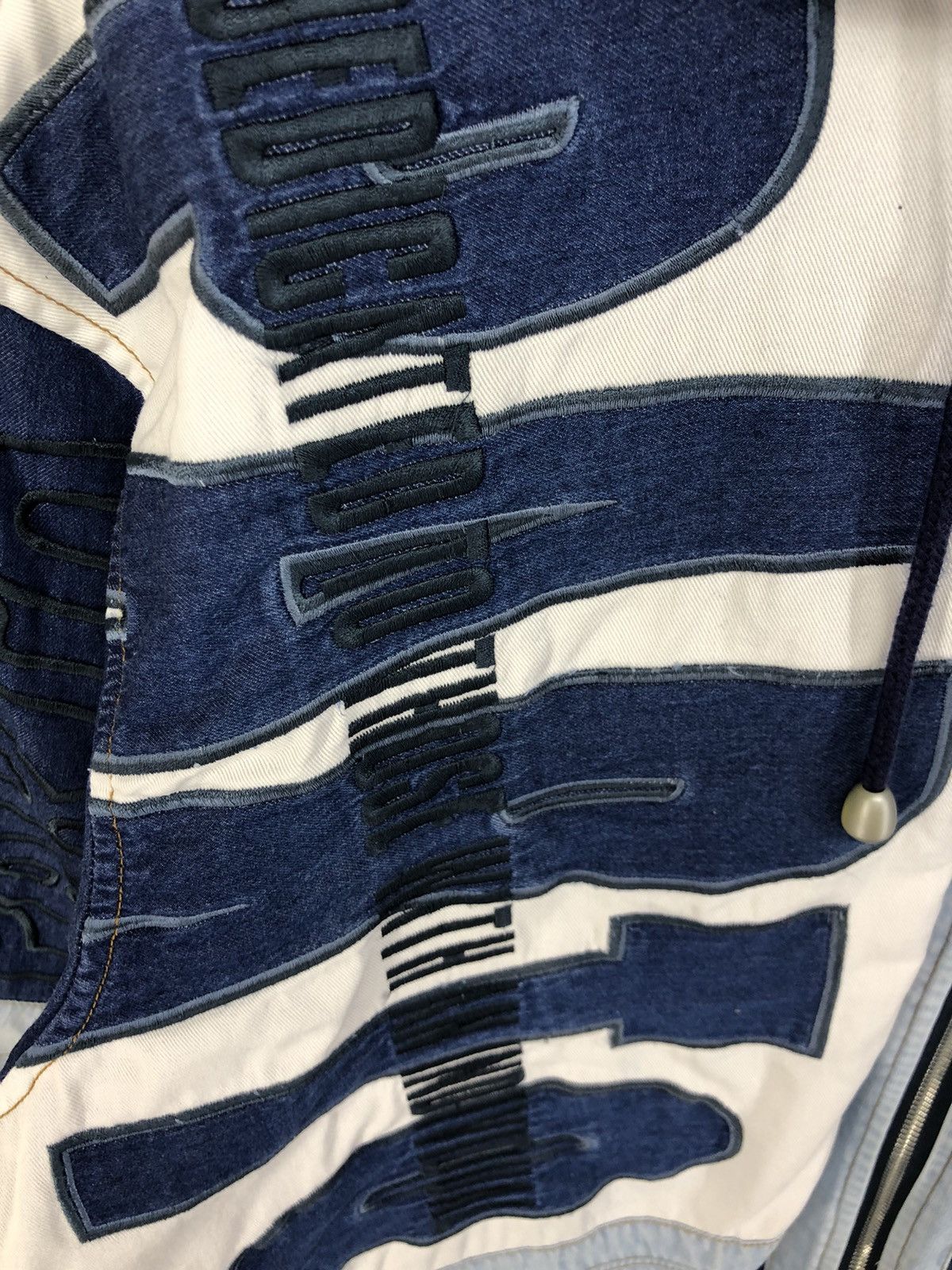 Vintage Vintage Parto Sport Embroidery Spellout Hooded Jacket Size US XL / EU 56 / 4 - 9 Thumbnail