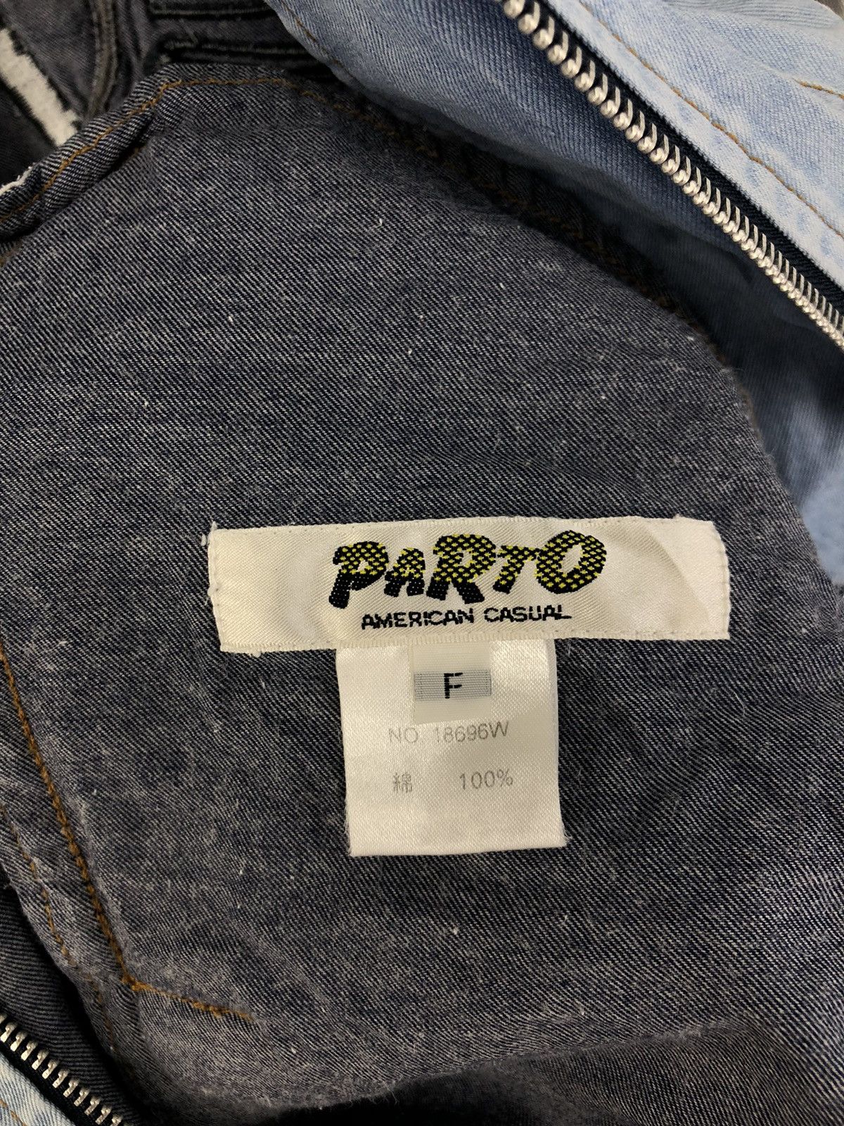 Vintage Vintage Parto Sport Embroidery Spellout Hooded Jacket Size US XL / EU 56 / 4 - 13 Thumbnail