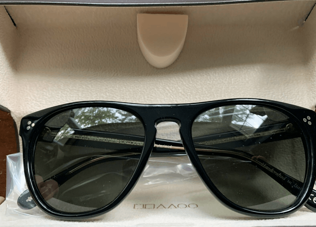 Oliver Peoples 58mm POLARIZED Sunglasses Black/G15 Polar Size ONE SIZE - 5 Thumbnail