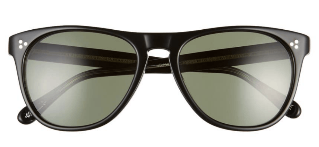 Oliver Peoples 58mm POLARIZED Sunglasses Black/G15 Polar Size ONE SIZE - 2 Thumbnail