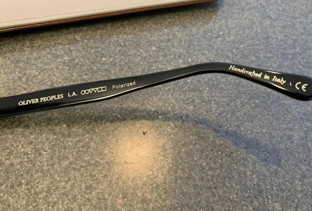 Oliver Peoples 58mm POLARIZED Sunglasses Black/G15 Polar Size ONE SIZE - 7 Thumbnail
